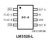 LM3526M-L pin configuration