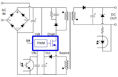 DM0265R Typical Flyback Application