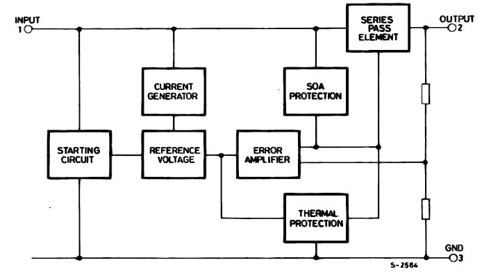 L7809 schematic diagram