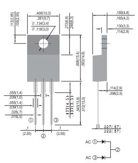 ER1002FCT package dimensions