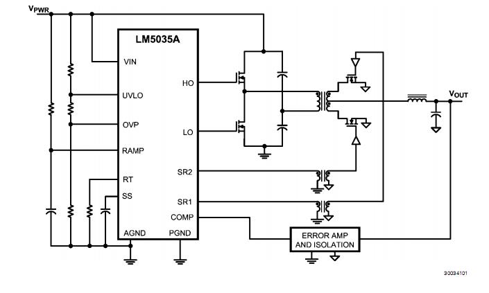 LM5035AMH-1 circuit diagram