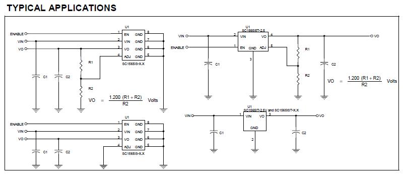 SC1565IS typical application diagram