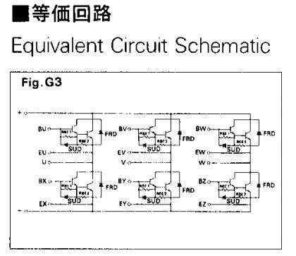6DI30B-050 equivalent circuit schematic