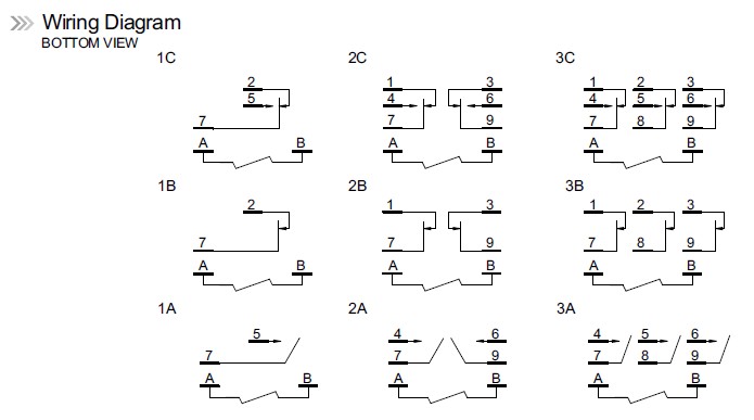 735-3C-C-T writing diagram