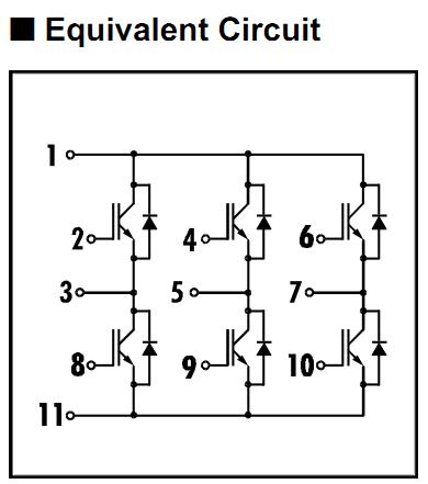 6MBI15GS-060 equivalent circuit