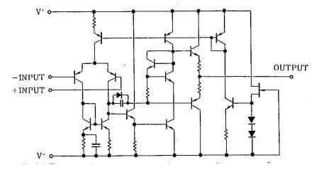 NJM4580V(TE1) circuit diagram