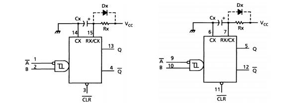 TC74HC123AF block diagram