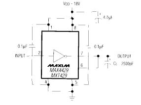 MAX4420CSA circuit diagram