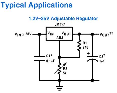 LM317 typical applications