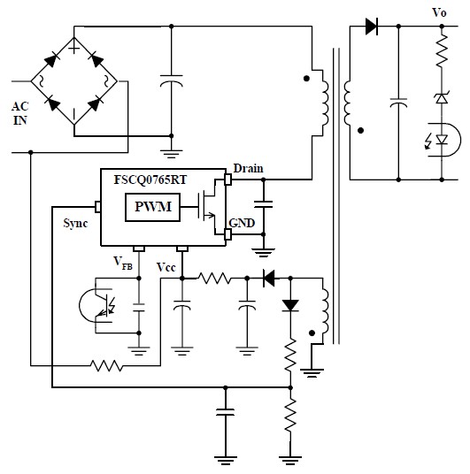 FSCQ0765RT Typical Circuit
