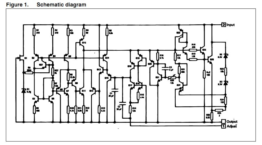 LM338K schematic diagram