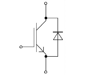 FZ800R12KE3 simplified diagram