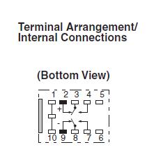 G6H-2 DC12 Internal Connections diagram