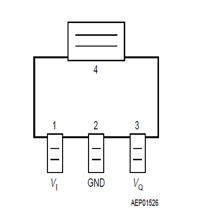 TLE4264G Pin Configuration