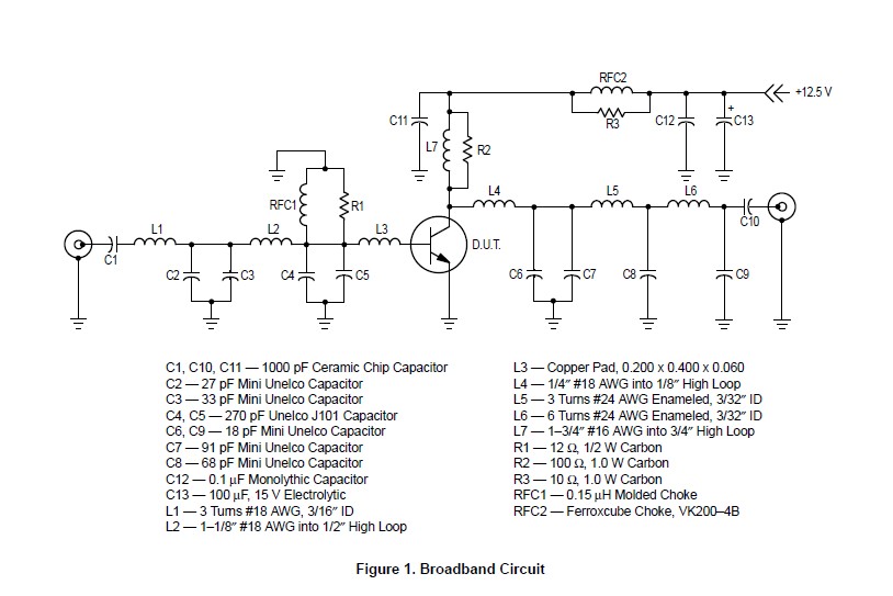 MRF2628 basic circuit