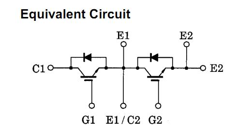 MG200Q2YS50 equivalent circuit