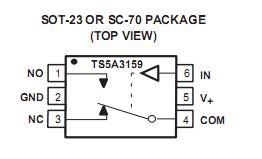 S5A3159DCKR pin configuration