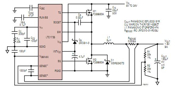 LTC1735CGN circuit diagram