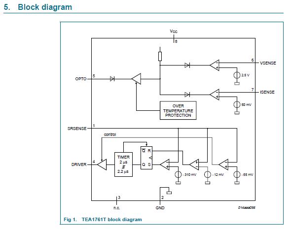 TEA1761T block diagram