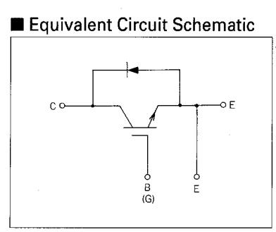 1MBI400F-060 equivalent circuit schematic