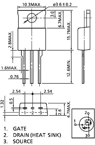 2SK2608 industrial application diagram