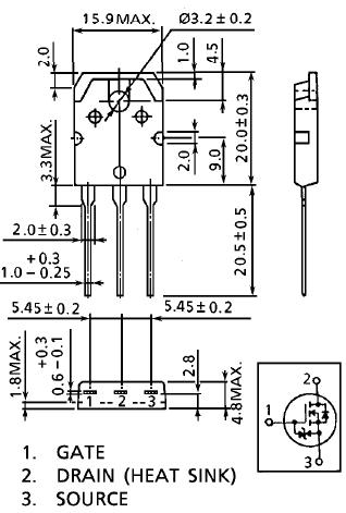 2SK2837 industrial application diagram