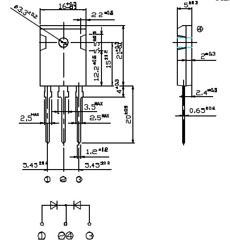 S60SC6M outline dimensions