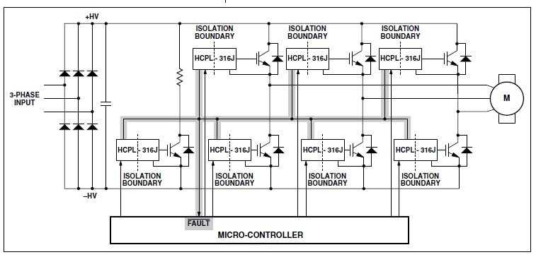 HCPL-316J diagram