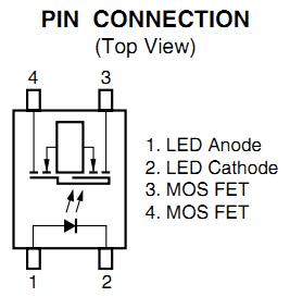 PS7801C-1A-F3 pin connection