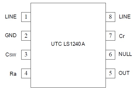 LS1240AL pin configuration