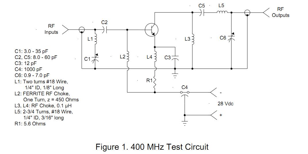 2N3866 test circuit