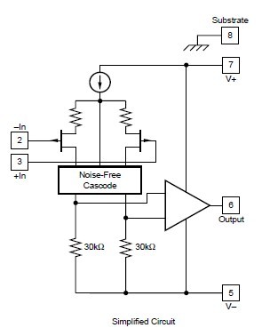 OPA129P Simplified Circuit