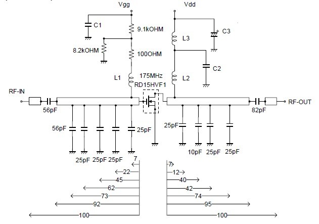 RD15HVF1 TEST CIRCUIT