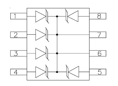 SMDA05C-5 Circuit Diagram