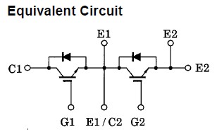 MG150Q2YS50 equivalent circuit