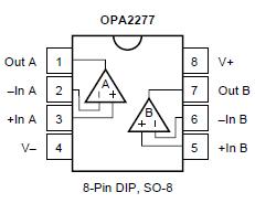 OPA2277U diagram