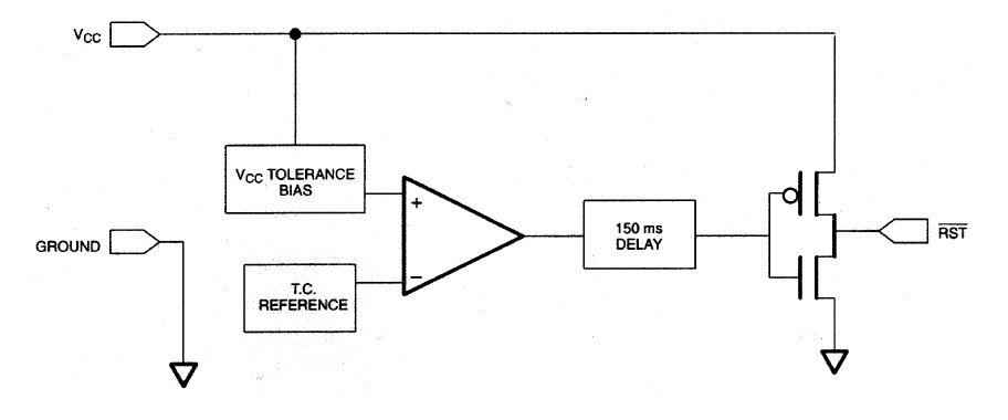 DS1815R-10 block diagram