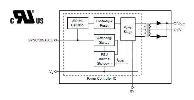 DCP020509U block diagram