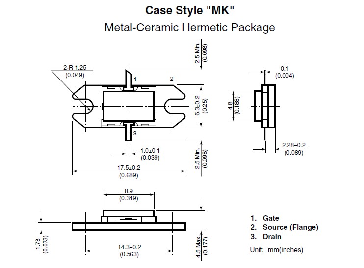 FLL120MK Metal-Ceramic Hermetic Package