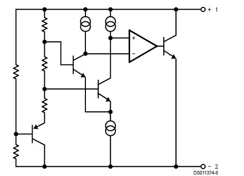 LM4431M3X-2.5 Functional Block Diagram