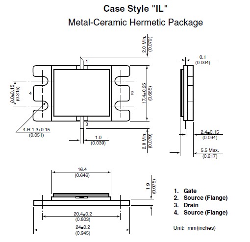 FLL300IL-1 package diagram