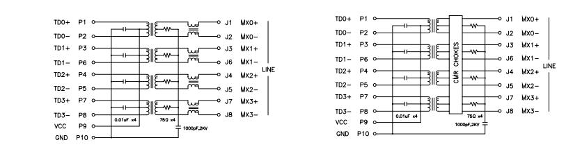 HFJ11-1G01E circuit diagram
