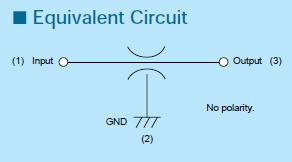 NFM18CC222R1C3D equivalent circuit diagram