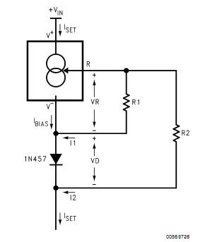 LM334M circuit diagram