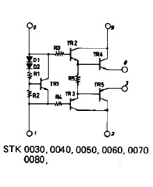 STK0040 equivalent circuit