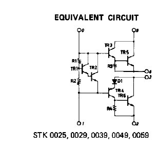 STK0029  equivalent circuit