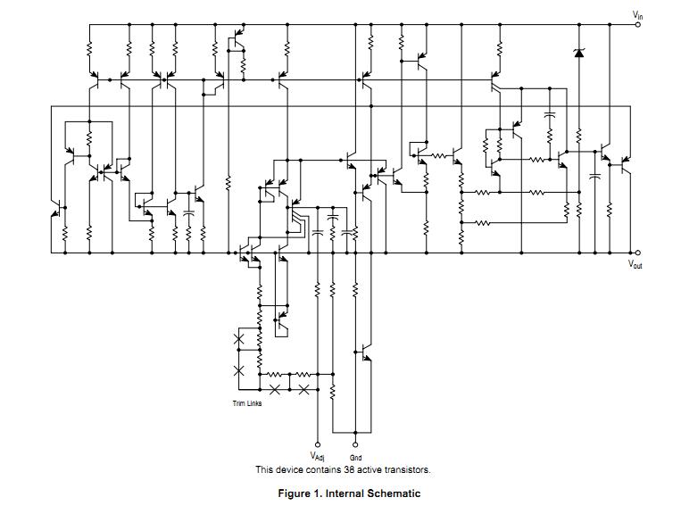 MC33269DR2-5.0 internal schematic