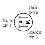 SPP11N80C3 simplified diagram