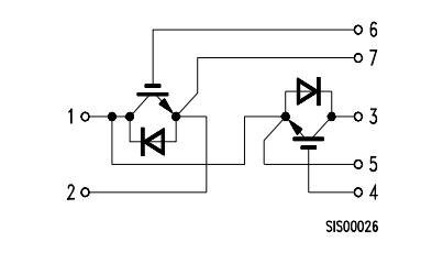 BSM100GB120DN2K circuit diagram