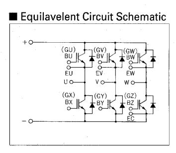 6MBI15L-060 equivalent circuit schematic
